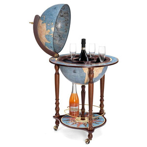 Globe sur pied Zoffoli living Da Vinci Blu Dust 40cm